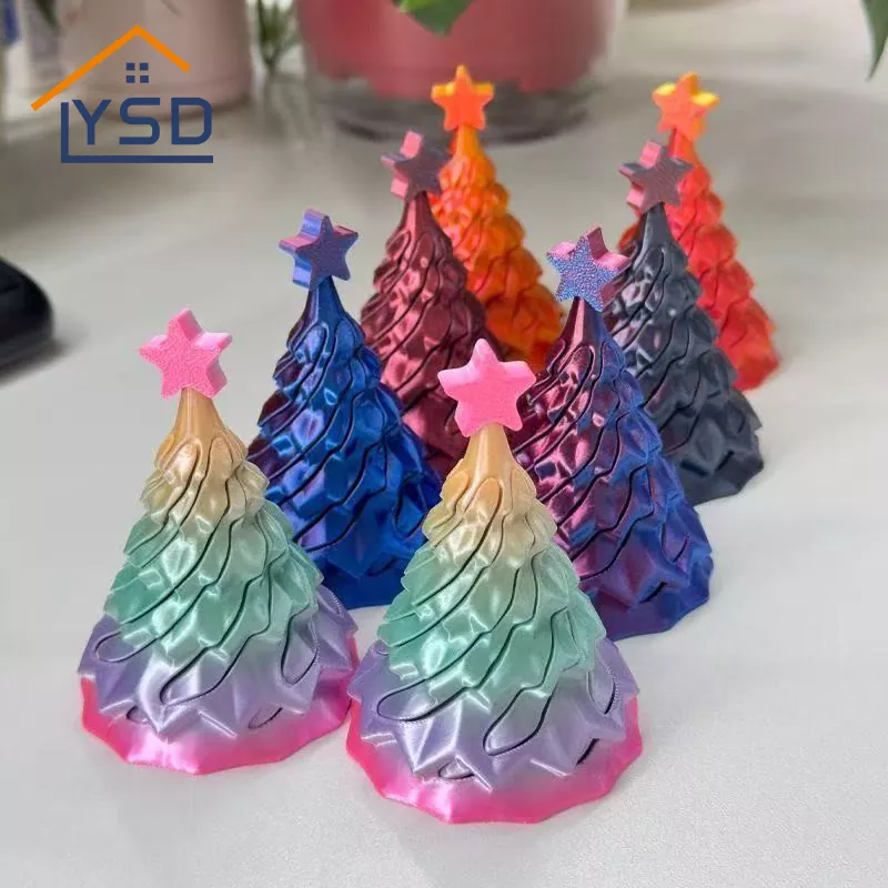 Empurrão de árvore de Natal impresso em 3D