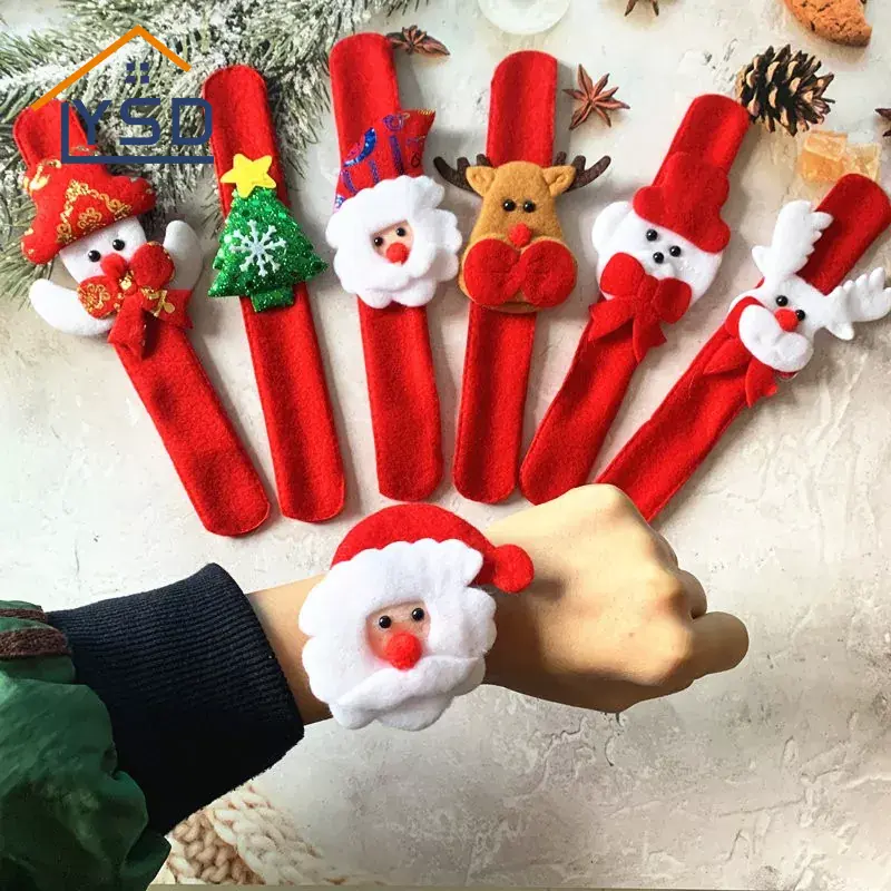 Pulseira de anel de palmas de Natal