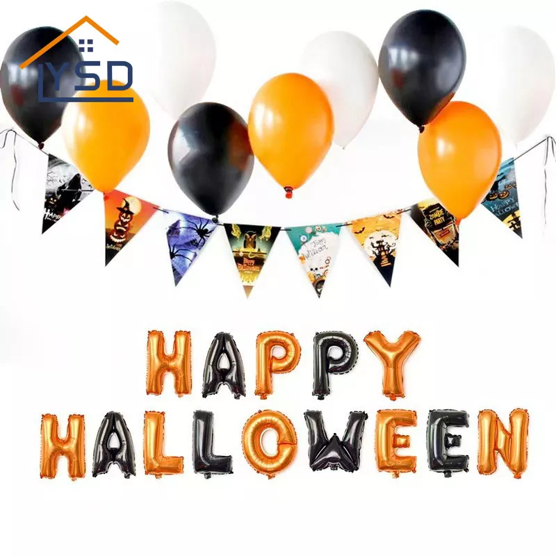 Balão de folha de Halloween