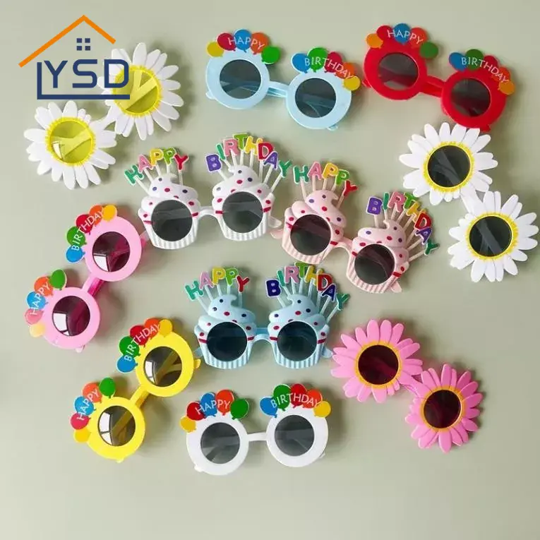 Óculos de feliz aniversário