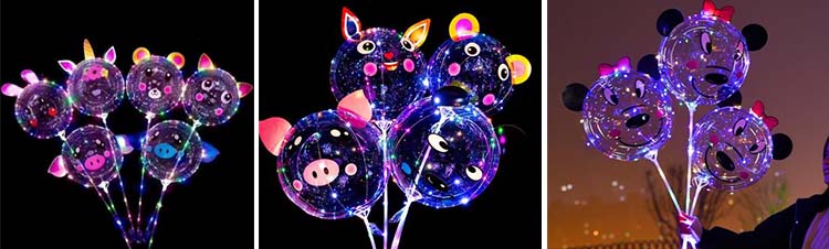 bobo balloon 3D sticker sets