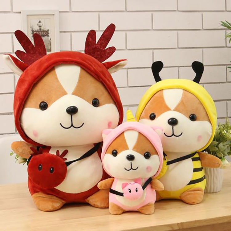 Versatile Squirrel Plush Toy