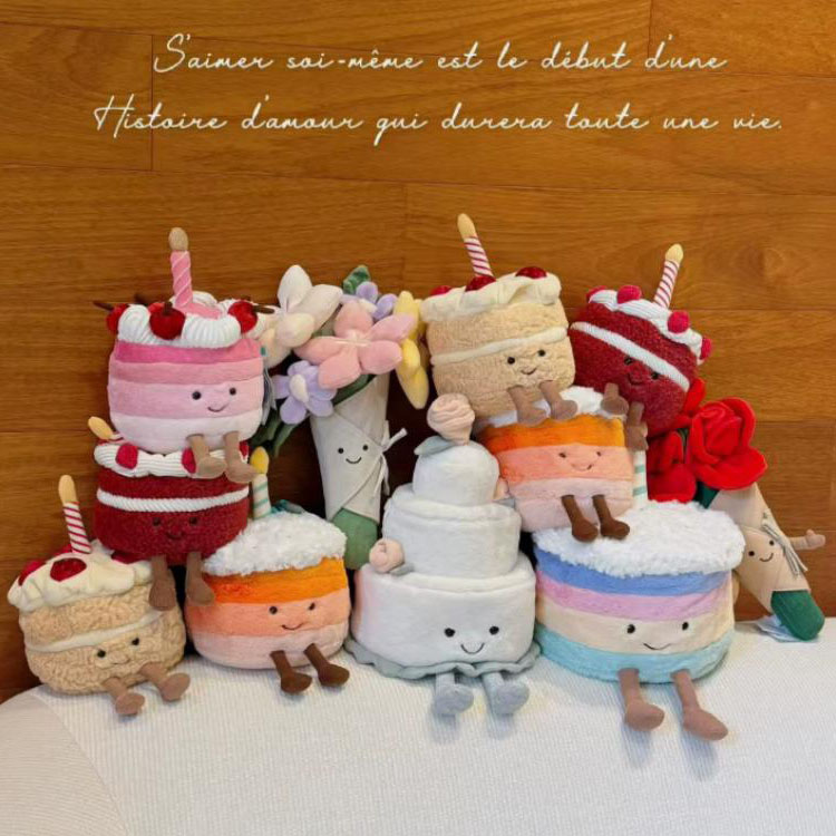 Cake Plush Toy with Legs price