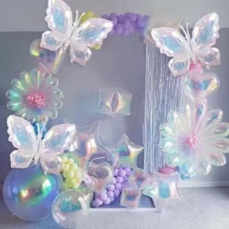 Balões de folha a laser