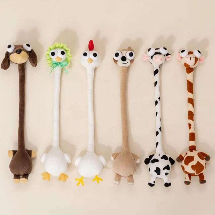 Brinquedo de pelúcia de pescoço comprido