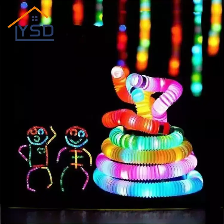 Tubo Telescópico Colorido Luminoso