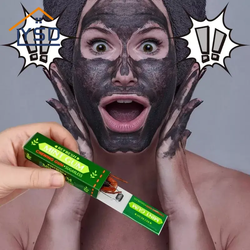 Chiclete simulado para barata